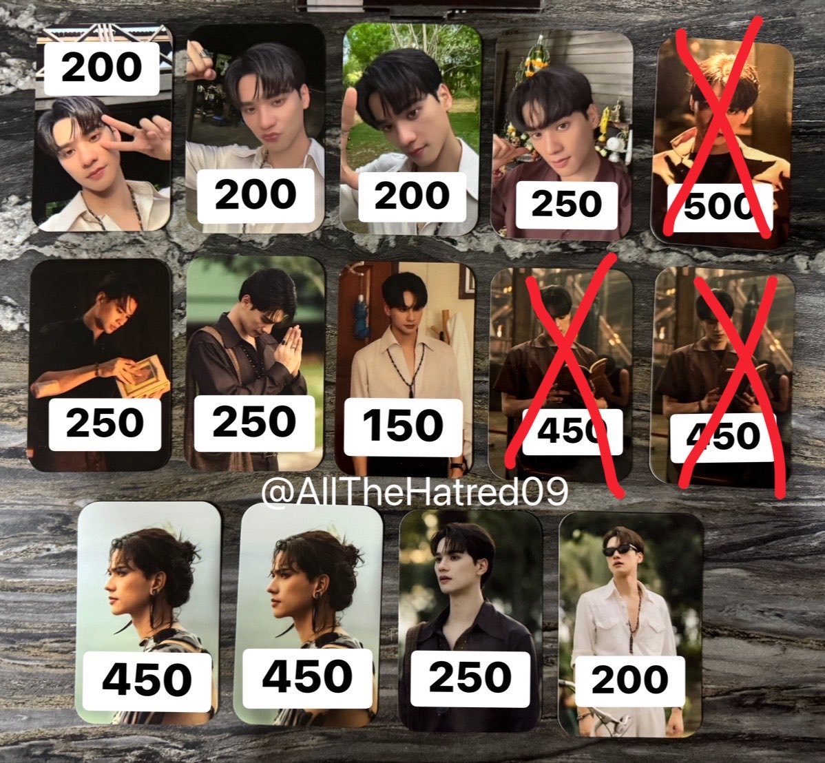 AllTheHatred09's tweet photo. อัปเดตที่เหลือตอนนี้นะคะ

ขอบคุณค่า 🙏🏻🤍

#ตลาดนัดเก่งน้ำปิง 
#ตลาดนัดดูมันดิ
#ตลาดนัดDMD https://t.co/yYiJyLoFLI