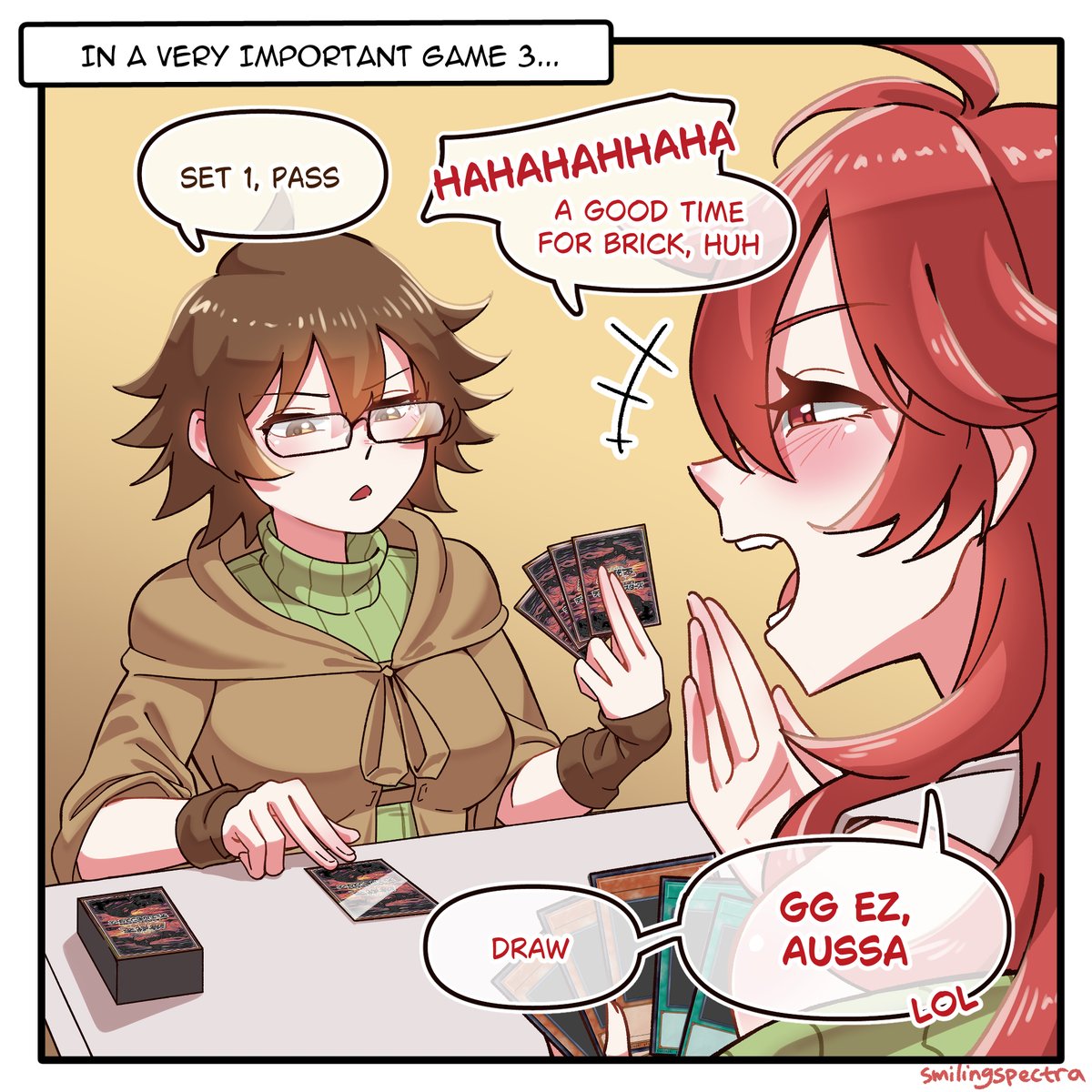 smilingspectra's tweet photo. Charmer 4koma - Divine Interference Win https://t.co/xHIUlxzFvP