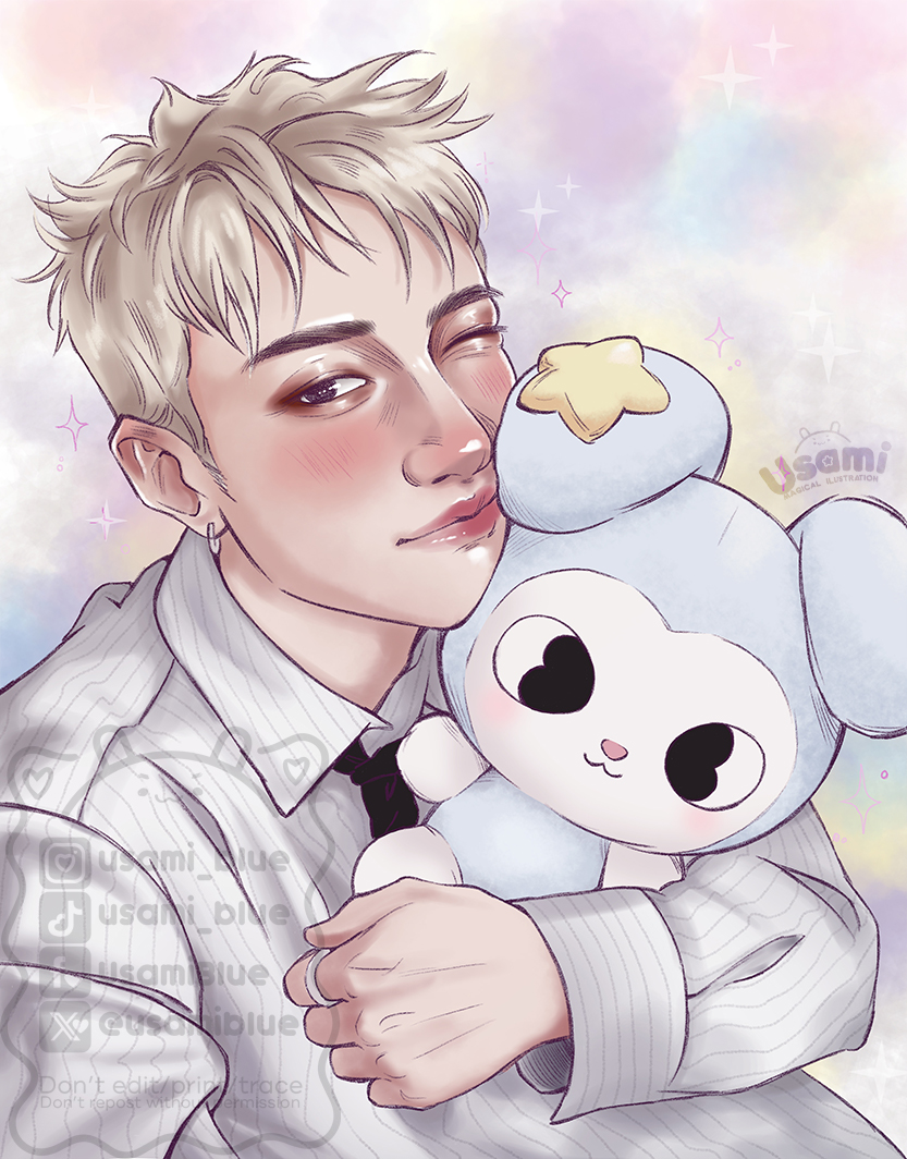 usamiblue's tweet photo. Happy Stay Day (˶ᵔ ᵕ ᵔ˶) ‹𝟹 
#Straykids #bangchan https://t.co/4up6L6KT4n