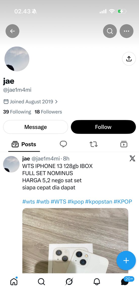 cchupaachupss's tweet photo. HATI HATI PENIPUAN ‼️‼️
biar gaada korban selanjutnya 

abis cek di fb juga ternyata banyak yg ketipu sama ini oranggg.

ini akun @jae1m4mi sama nomornya 089513297171 
lokasinya pelakunya di kapuk jakarta barat, pas gue samperin langsung kaga ada kabar sama sekali. https://t.co/BemF4RPaXC