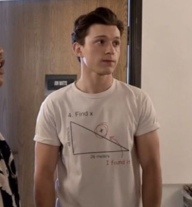 mrfloralthief's tweet photo. Peter Parker be wearing the exact same stupid shirts as Ryland Grace does https://t.co/c58B33Q9oq