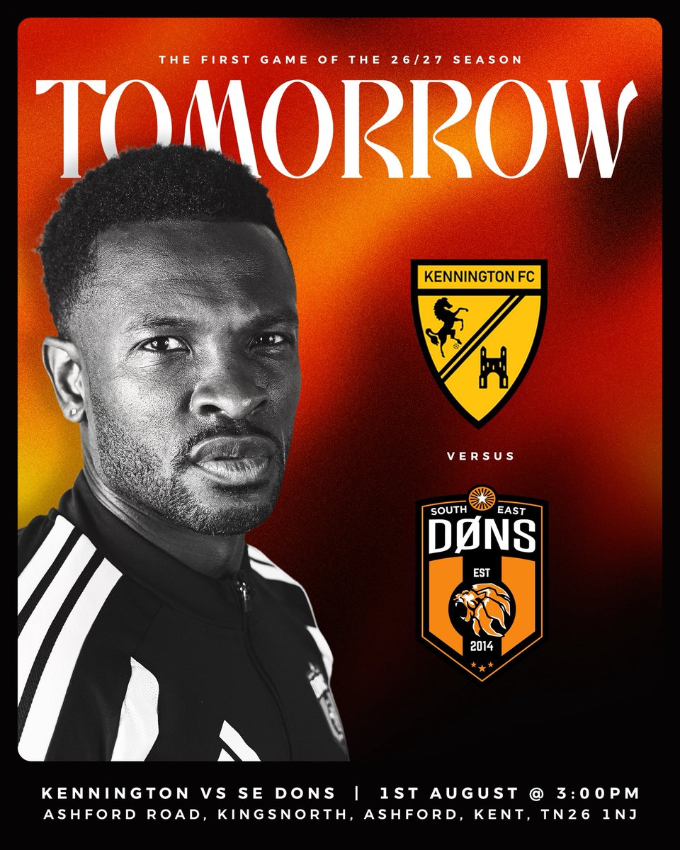 sedonsfc's tweet photo. TOMORROW 🏟️

The time has arrived. Tomorrow the Raid on the SCEFL Premier Division begins. Join us in Ashford, Deep Kent at 3pm‼️ #ANYTHING https://t.co/Amz6QKYAmy
