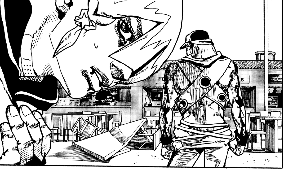 JoJo Manga Panels tweet media