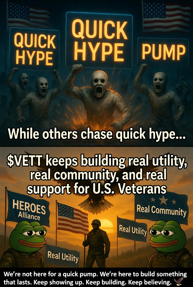 kingsethB's tweet photo. @Chad_Slimzy0 One thing I love about vett is that 
The are not in a rush for quick hype the are here to build and dominate https://t.co/7ovXecquBT