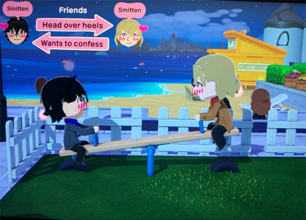leftondisplay's tweet photo. akiren fell first but akechi wants to confess first https://t.co/aRGGWbDsRr