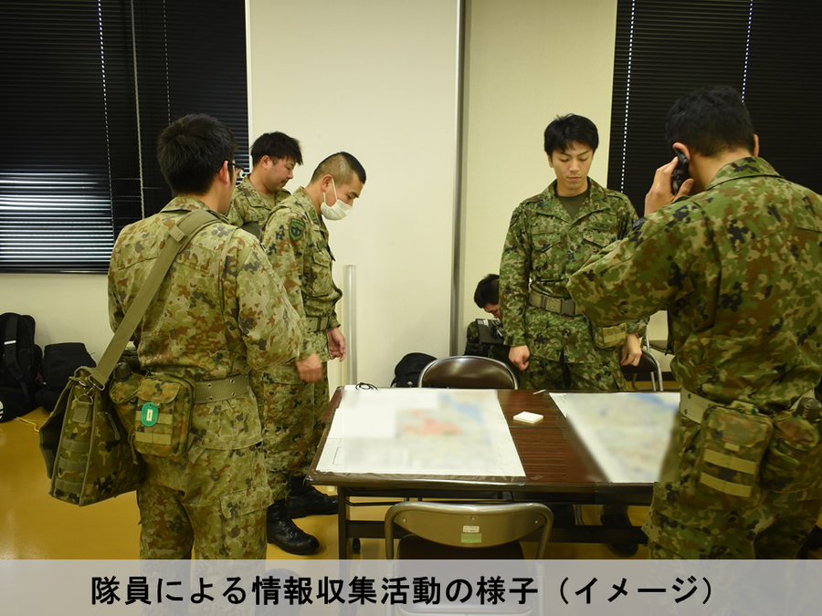 KoBo38's tweet photo. @pen_pen2020 https://t.co/ml4FnT86Iq

首相官邸(災害・危機管理情報)さんがリポスト
；防衛省・自衛隊（災害対策）

【イメージ写真】　　　※違和感😵
2026年6月25日～2026年6月28日
��隊員による情報収集活動の様子
・自治体庁舎における連絡調整の様子 https://t.co/NENDnBth64