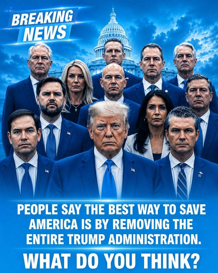 Alice1234ff's tweet photo. They claim removing Trump’s team will “save America.” What’s your take? https://t.co/pMGYU1rKpT