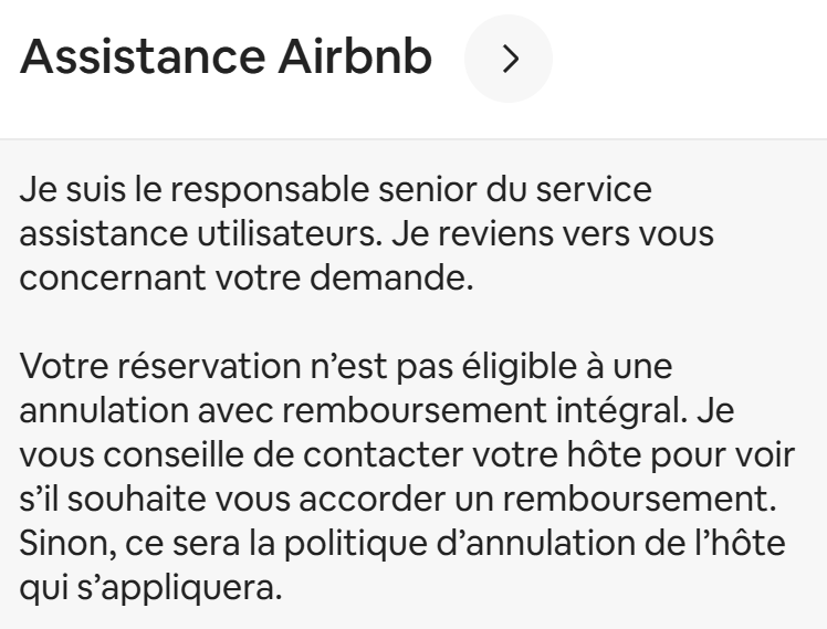 drimeur51's tweet photo. 3/3 Malgré ces recommandations sanitaires, @AirbnbHelp nous renvoie vers l’hôte.

Question à @Airbnb, @PrefAquitaine33, @Sante_Gouv et @gouvernementFR : les familles doivent-elles choisir entre leur santé et la perte financière de leur réservation ?

#Gironde #Airbnb https://t.co/t1KMmdHJ8t