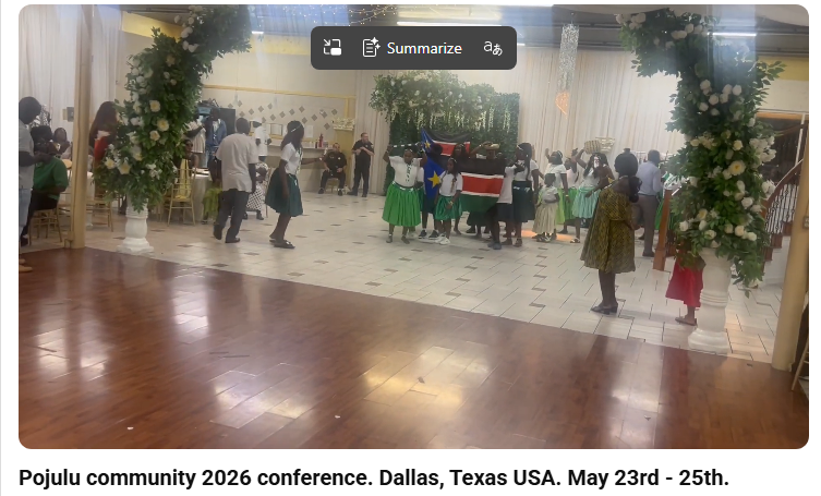 EngineerCQERE's tweet photo. pojulu community is very strict, only Pojulu by birth and Pojulu by marriage are allowed with exception of government or security Guard. In Dallas the Pojulu North American community conference 2026, the non Pojulu who were allowed to enter are two Security Guards in the back. https://t.co/syrsdqhJrK