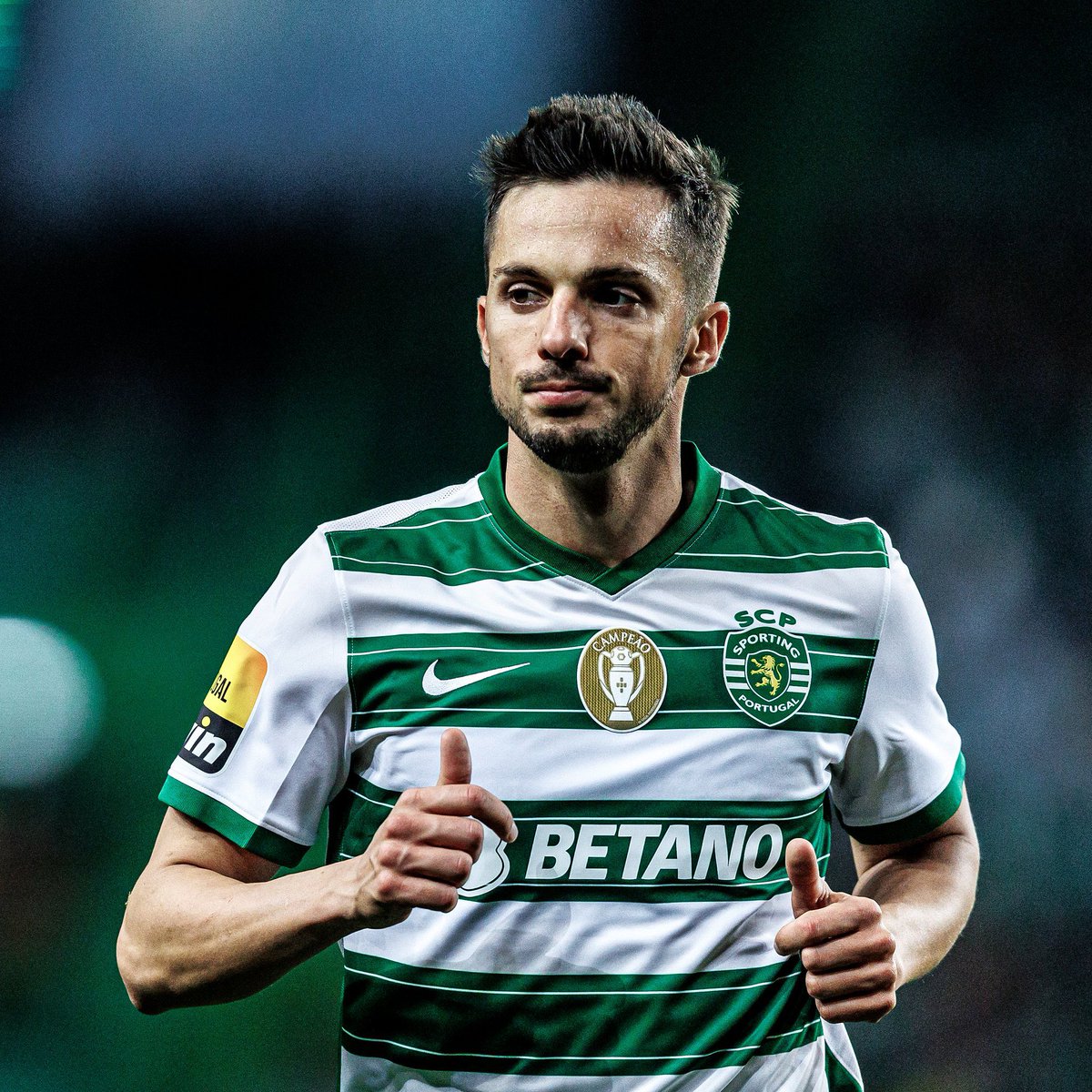 Sporting_CPAdep's tweet photo. SARABIA: “No Sporting vivi um dos melhores momentos da minha carreira. Quando me despedi, ao minuto 17, todo o estádio começou a aplaudir.”

“Foi um dos momentos mais marcantes da minha carreira. Só posso dizer coisas positivas sobre o clube, os adeptos, o apoio e as pessoas em Portugal.”