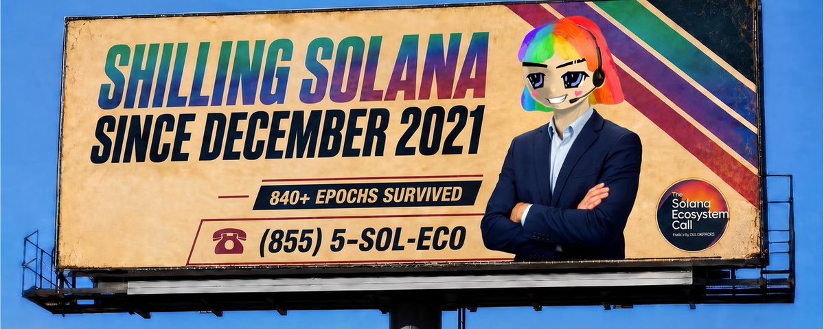 weentern's tweet photo. Be like @weentern 

- Shilling @Solana since 2021
- 840+ Epochs Survived
- Hall of Famer
- Salesman of The Month https://t.co/jEFK4brnGW