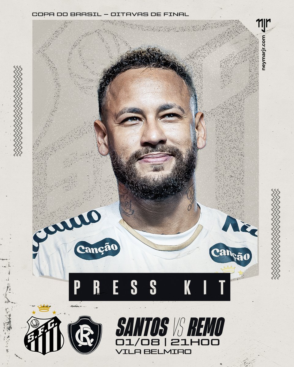 NeymarJrSite's tweet photo. PRESS KIT
⬜⬛ Neymar Jr 🆚 Remo 📈 #STATS
👉🏽 https://t.co/yFqpAZynnT
Copa do Brasil | Oitavas-de-Final / Round of 16
▪Os números do craque ⚽📊
▪All you need to know ⚽📊
#neymar #neymarjr #santos #presskit #nrsports https://t.co/TqfXsVH8u3