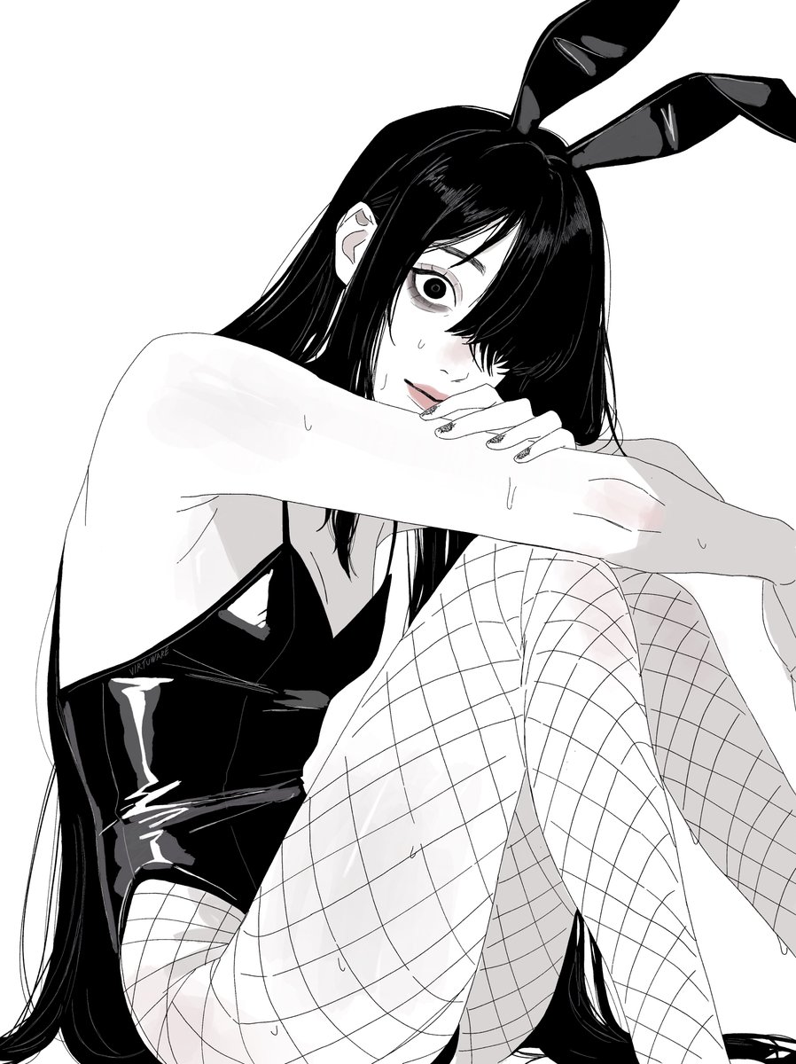 virtuware's tweet photo. Sadako bunny https://t.co/WIXJdVhCm8