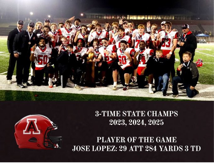 CaidenHeath2's tweet photo. 🚨3x state champs coming for one last ride🚨 

Huge shout out to @ViewFromWestPod, @NUICFootball &amp; @Kamp_32 for all the coverage you guys do on the I8FA
Ps.. the @JoseLopez09_1 kid is a 🐶 
#dynamicduo https://t.co/xQDzXl3sip