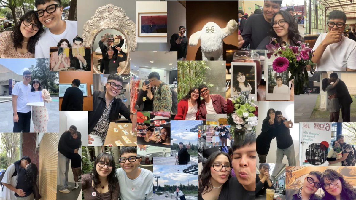 ArieelEst30's tweet photo. Hice este collage de mis fotos con Abraham, la emoción que me dio recordar cada cita que hemos tenido, todo lo que hemos hablado y reparado para llegar a sentir esta seguridad y amor en el vínculo, no cabe duda que es el amor de mi vida 💕💗💞💘 https://t.co/phrs2f0gmX