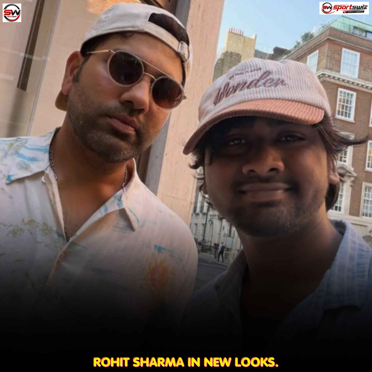 mysportswiz's tweet photo. New Look. Same Hitman Aura.
Rohit Sharma's latest style is winning hearts!
https://t.co/7Wm3X0Tlrs
#Ashwin #Bhuvi #Dube #SriLanka #BenStokes #CWG2026 #CWC27 #Cricket #TejaswinShankar #Dhoni #Rahane #TeamIndia #Sportswiz https://t.co/qzqY9BdjX9
