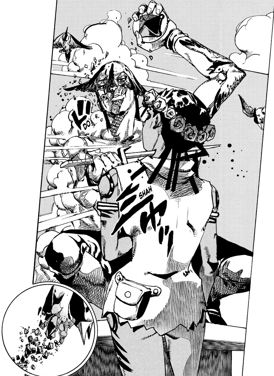 JoJo Manga Panels tweet media