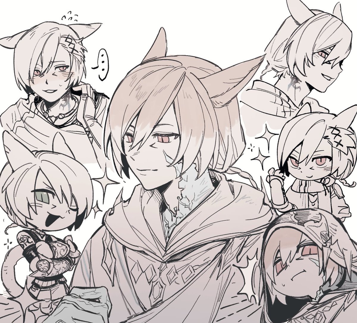 Y__Matcha's tweet photo. #FF14 #Grahatia https://t.co/a5pQKIV5oM