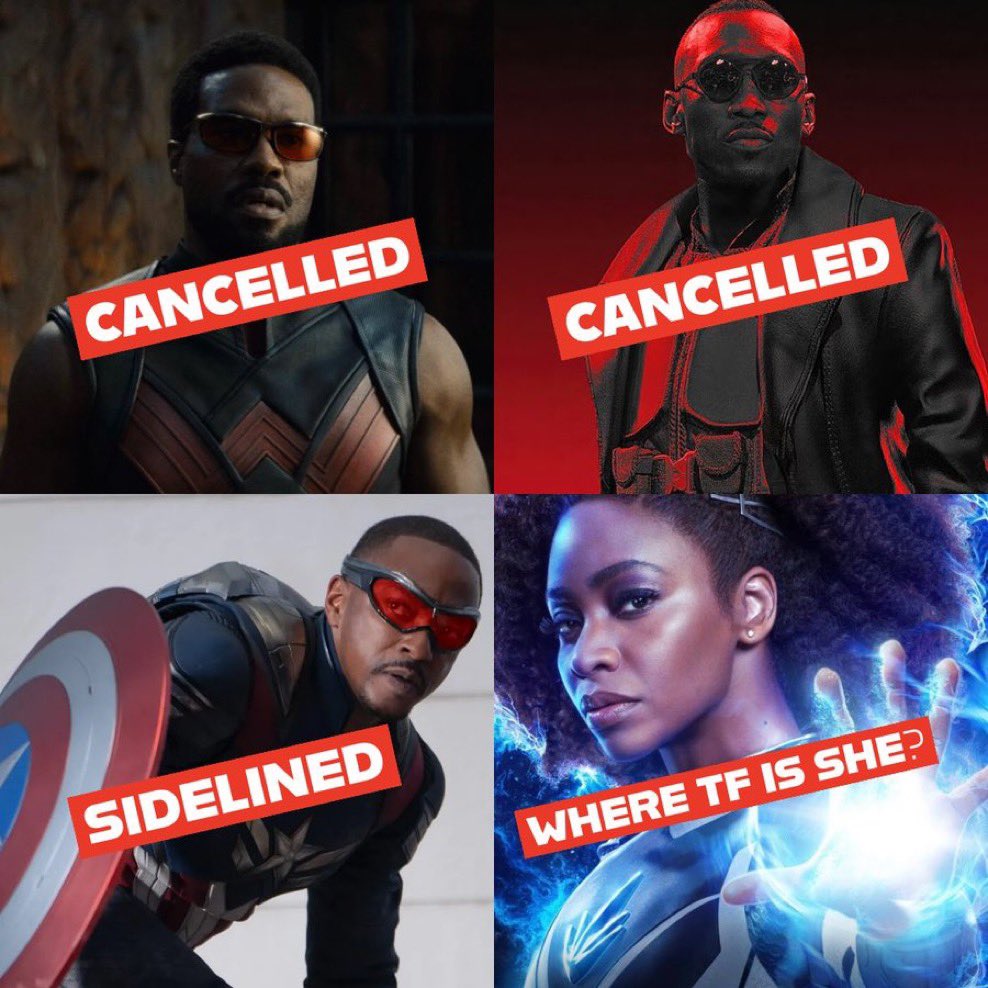 AkademiksTV's tweet photo. Marvel sidelining all they black characters💔

Streets need Blade you can keep the rest🫩 https://t.co/RvWiLKYxyy