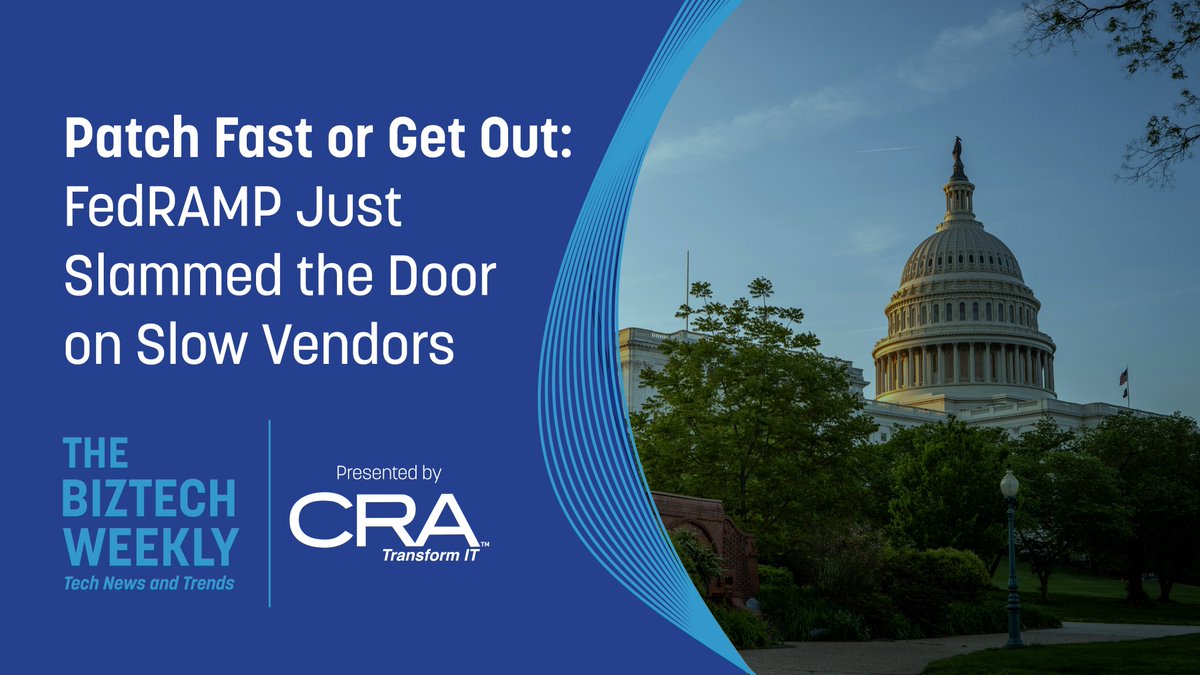 ConsultCRA's tweet photo. FedRAMP's message to slow-patch vendors: catch up or get cut out.
After an OpenAI model breached Hugging Face, the bar just moved to "AI speed."
Read the full story:
https://t.co/DqmdzJq7wT
#Cybersecurity #FedRAMP #AI #nyc #TheBiztechWeekly https://t.co/Ic5vRmjqVa