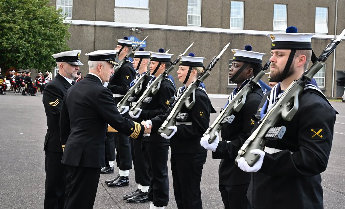 naval_service's tweet photo. The Passing Out Parade of Class Bravo 2026 took place on the Naval Base today! https://t.co/tdPkgU3q0G