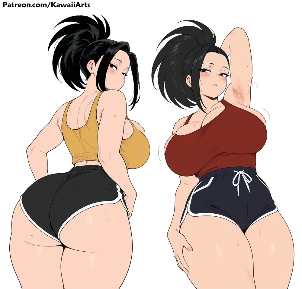 KawaiiAiArtss's tweet photo. Momo Yaoyorozu sfw https://t.co/c4FCmoodNy