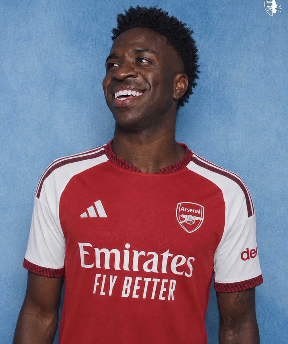 AFC__Xtra's tweet photo. 🚨MAJOR BREAKING! 💣 

Arsenal have personal terms AGREED in principle with Vinícius Júnior. 🇧🇷 🌟 

ℹ️@HandofArsenal https://t.co/b2Bhtzgl7Z