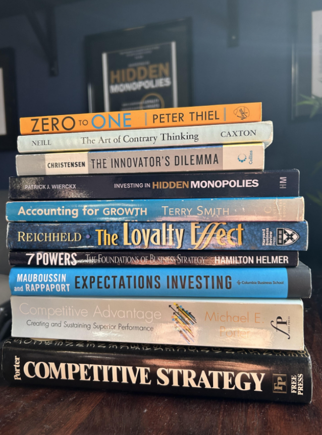 HiddenMonopoly's tweet photo. Books every investor should read. https://t.co/1WscVkLDoW