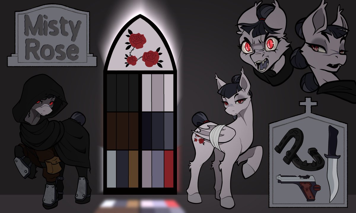 RubyHexArt's tweet photo. Fallout mares https://t.co/BJC4T0owxs