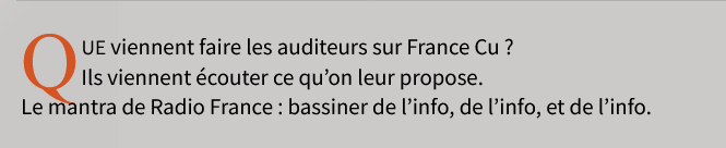 RegardFC's tweet photo. 506e billet de blog dans le fil "La Direction de France Culture et son projet culturel" : "Gloire au Journal de 18h (&amp; de 12h30)".
Une radio qui fut d'art et d'essai, unique au monde, devenue média d'actu et de débats. Déchéance. 
Accéder à l'article → https://t.co/exyWOLlbjo² https://t.co/kuMGyV9oaK