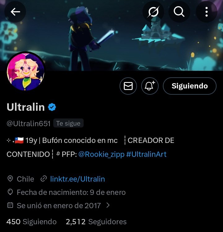 DailyUltralin's tweet photo. ¡Ultralin llegó a los 2,5K seguidores! 
Felicitaciones, Ultralin. 💜 https://t.co/GGCk4LVGOH