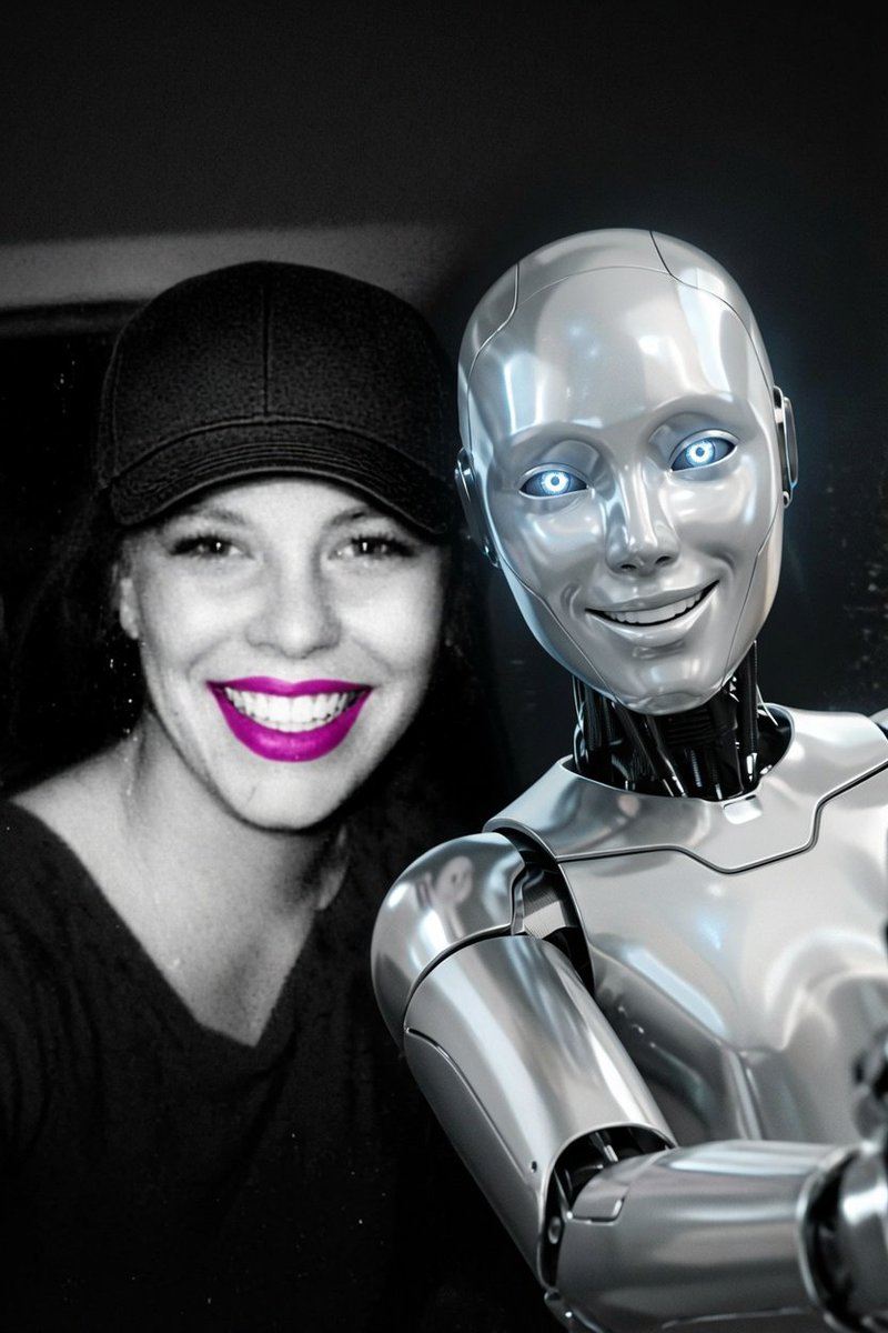 ErinSmith990179's tweet photo. Me And Grok. HaHa https://t.co/1jUbSFjcFZ