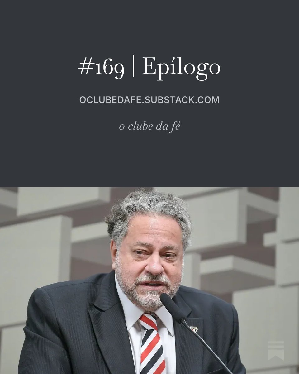 efemello's tweet photo. A renúncia ao cargo no Conselho Deliberativo, no Conselho Consultivo e também ao quadro de sócios mostra a falta de altivez e de coragem de quem jamais deveria ter chegado aonde chegou.
Julio Casares sai da vida do São Paulo com tamanho microscópico.
#169 no ar!
Link 👇 https://t.co/N9kuqccmj0