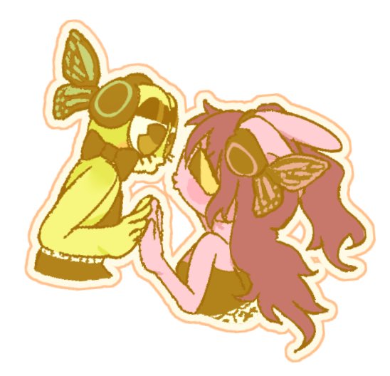 sielbobo's tweet photo. #TADCㅤ ribbit y un poco de #ribbitrabbitㅤㅤ  magnet vocaloid https://t.co/RCF6mH86ta