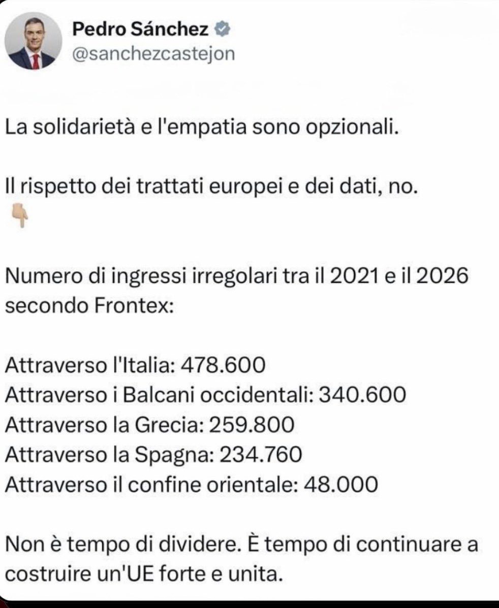 ManuelaPiersimo's tweet photo. @GiorgiaMeloni Ma il cervello con il caldo le sarà peggiorato?!!SANCHEZ sempre perfetto! https://t.co/adB7Ovlnho