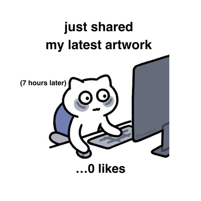 Woify_Vt's tweet photo. Real artists know this pain. Artists, drop your artwork in the comments! 😭😭

#artshare #smallartists #artmootsㅤ https://t.co/5br8Uut6c7