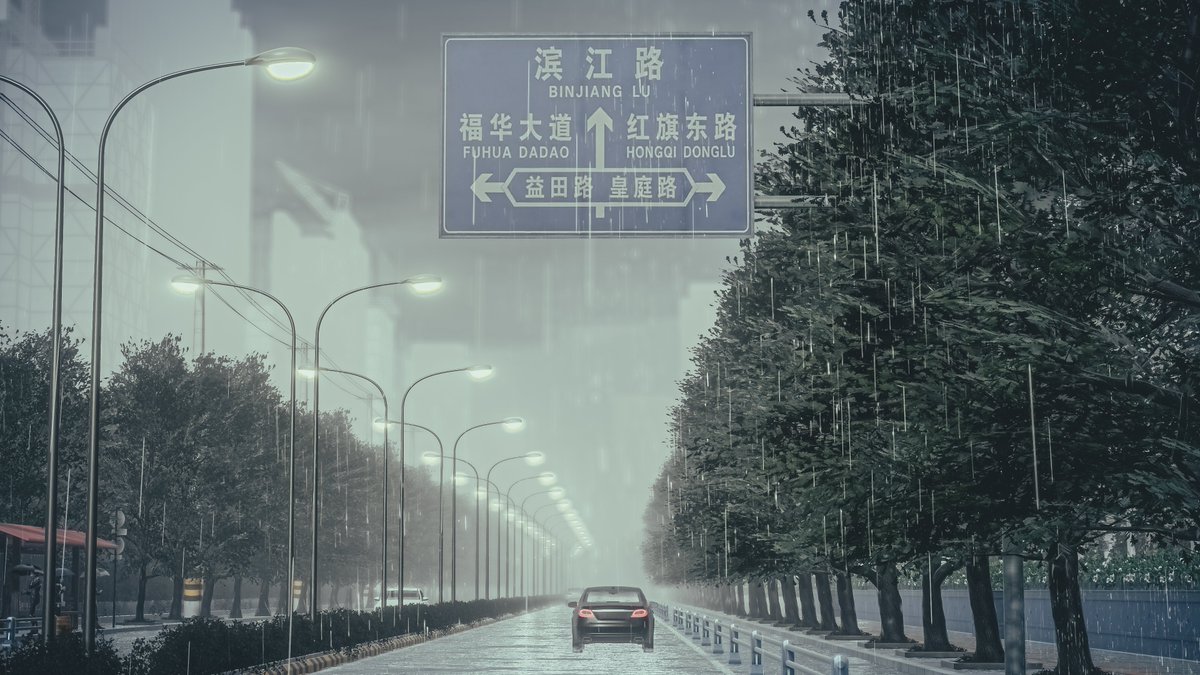 Neomance's tweet photo. Serene Feelings In The Rainy City
雨の街に漂う穏やかな気分

World : 骤雨 / Sudden Rain
Author : Pache1bel

#VRChat_world紹介 #Neo写真 https://t.co/QJ8aUWz449