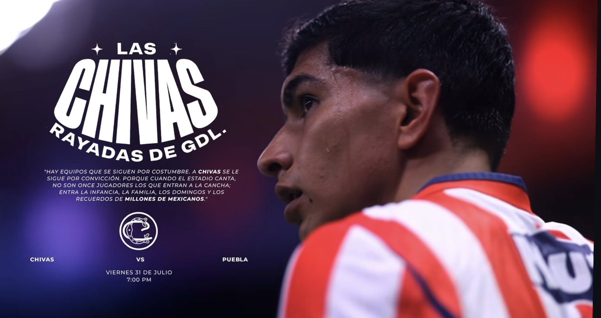 slddodelgdl's tweet photo. "HAY EQUIPOS QUE SE SIGUEN POR COSTUMBRE. A CHIVAS SE LE SIGUE POR CONVICCIÓN. PORQUE CUANDO EL ESTADIO CANTA, NO SON ONCE JUGADORES LOS QUE ENTRAN A LA CANCHA;
ENTRA LA INFANCIA, LA FAMILIA, LOS DOMINGOS Y LOS RECUERDOS DE MILLONES DE MEXICANOS." 

Del señor Kevin Castañeda 🫡🔴 https://t.co/qxupPNbJje