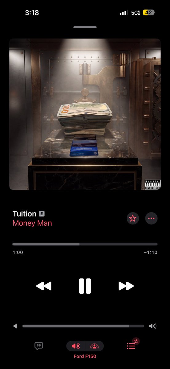 BigBoss_Dinero's tweet photo. Aye @MoneyMan you floated on this mf right here!! Whole album is crazy! https://t.co/ENOK5jYK6T