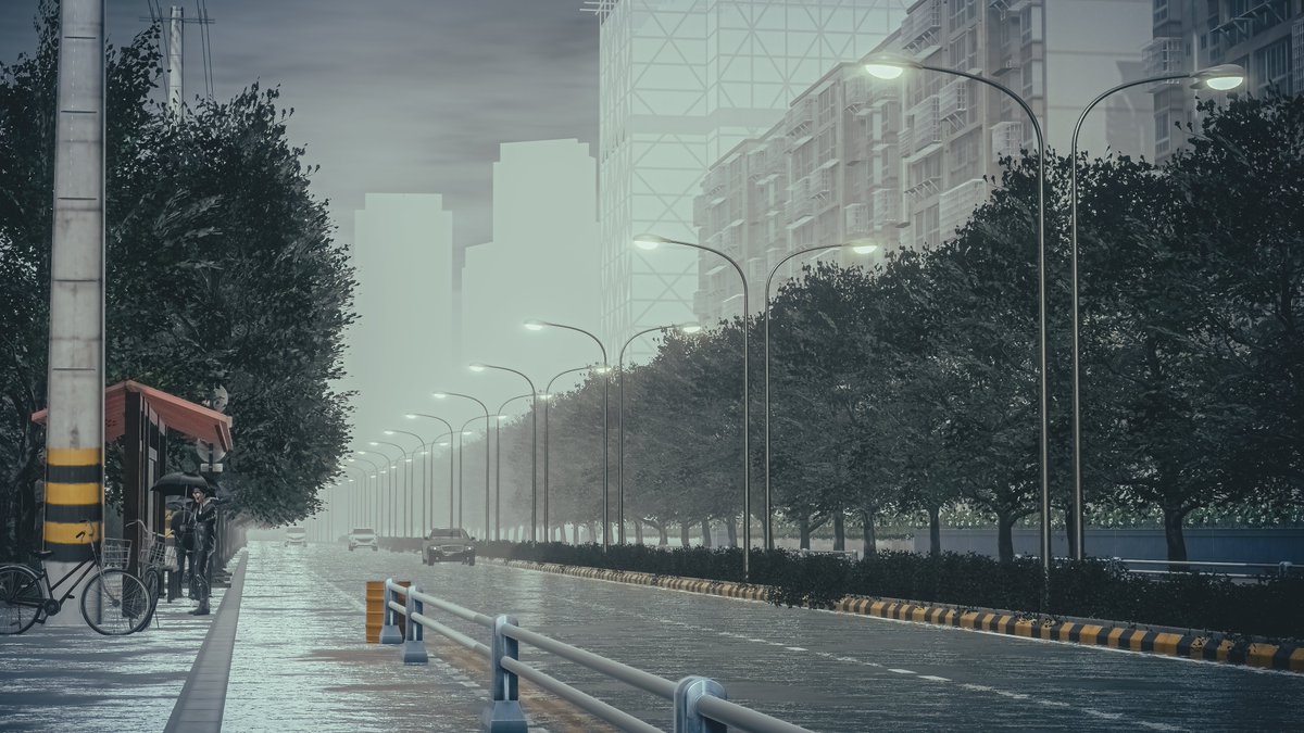 Neomance's tweet photo. Serene Feelings In The Rainy City
雨の街に漂う穏やかな気分

World : 骤雨 / Sudden Rain
Author : Pache1bel

#VRChat_world紹介 #Neo写真 https://t.co/QJ8aUWz449