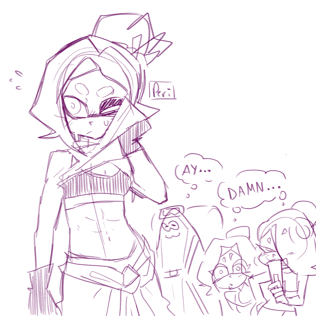 peridawg22's tweet photo. fuuuck im so gay #splatoonraiders #splatoon #fanartㅤㅤㅤㅤ https://t.co/0RbgerM6y4