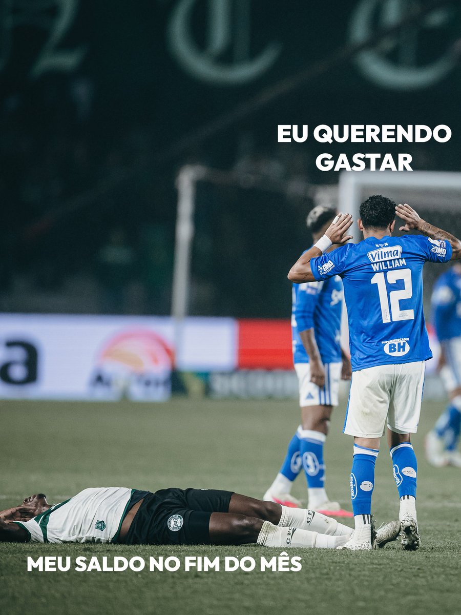 Cruzeiro's tweet photo. Quem mais? 😅💸 https://t.co/lh1CLVLq8F
