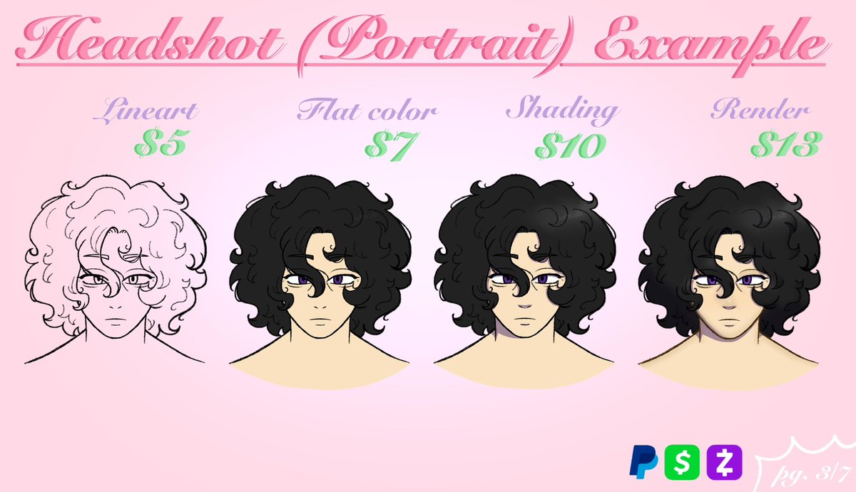 looney3236's tweet photo. updated prices ^^ please dm for any inquiries or questions #art #commissions https://t.co/eOWjNcsy43