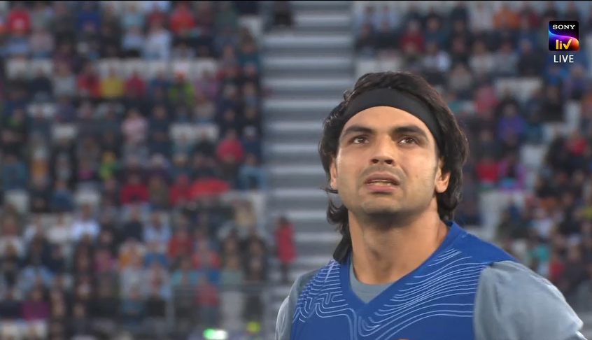 nnis_sports's tweet photo. 🚨 4th & 5th Round Throws by the Indian Javelin Throwers
Neeraj Chopra – 80.73m, X (2nd)
Rohit Yadav – 73.70m, X (4th)
Yash Vir Singh – X, 76.95m (5th)
Just one round remains!
It's now do or die.
#IndianAthletics #CWG2026 #NNISSports #AthleticsIndia #Javelin #Neerajchopra