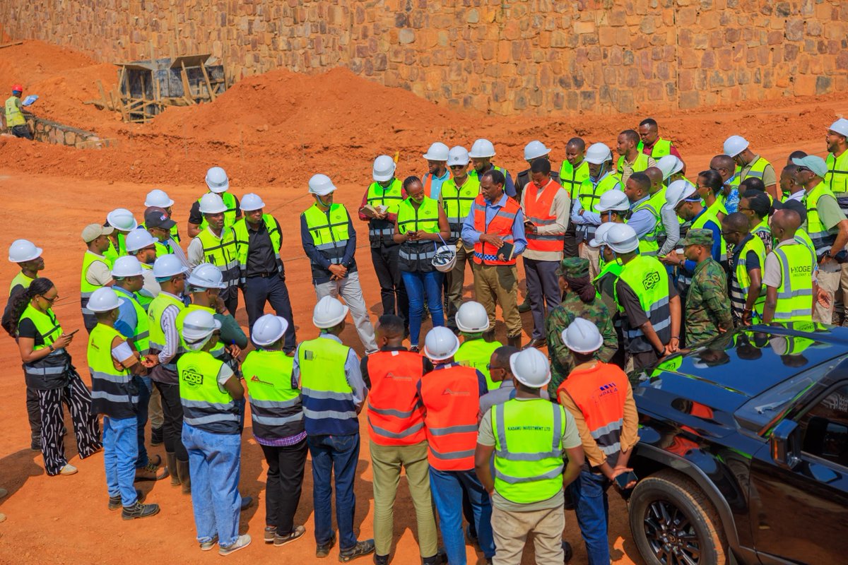 RwandaInfra's tweet photo. Today, Minister of State Col. Claudien Bizimungu visited Vision City Phase II and Batsinda II (Heza Estate) to assess the progress of housing and supporting infrastructure works, while engaging stakeholders on measures to accelerate project delivery.

Vision City Phase II, a 40-hectare mixed-use development, is expected to deliver nearly 1,500 residential units.

 Batsinda Heza Estate ,comprising 548 housing units across 18 residential blocks, is designed to accommodate more than 2,000 residents.

 These projects reaffirm the Government of Rwanda's commitment to expanding access to quality, affordable housing and promoting sustainable urban development for all.