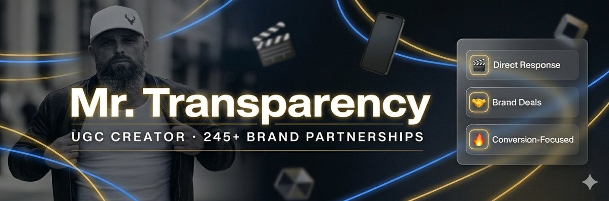 Josh | Mr. Transparency | UGC Coach tweet media