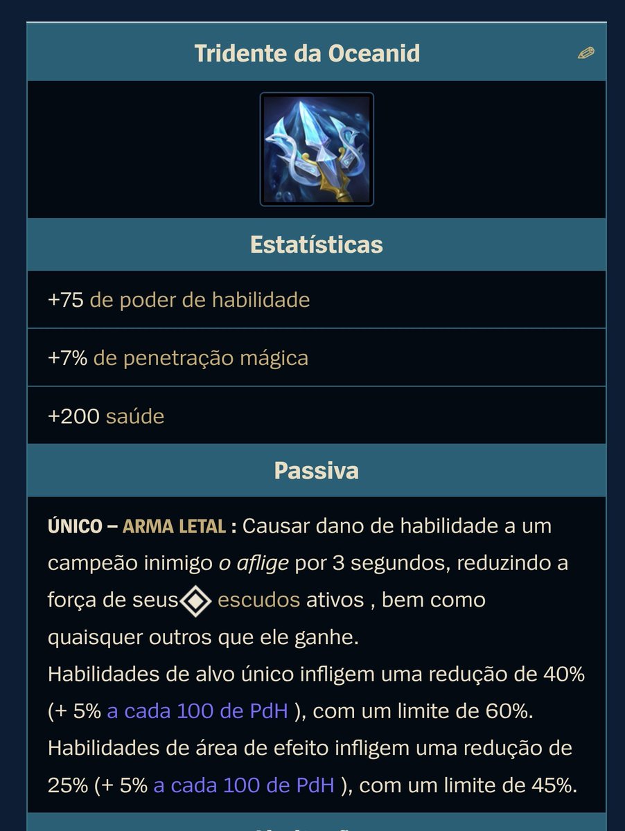 MuriloMeTa's tweet photo. @cris_armando @mmaiyu_ @riotgames @RiotSupport @WildRiftBR Mas o item ele vai remover de qualquer forma de ganhar escudo independente da fonte, então considera o feitiço também, sem contar que se usar e tomar skill será removido e se usar depois de tomar skill terá escudo, mas em uma proporção menor https://t.co/wIsaHsaBjF