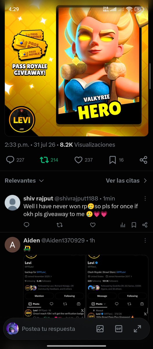 roybert_sanchez's tweet photo. @FFlevi_ @FFLevi 😁 https://t.co/a7dRkLOX37