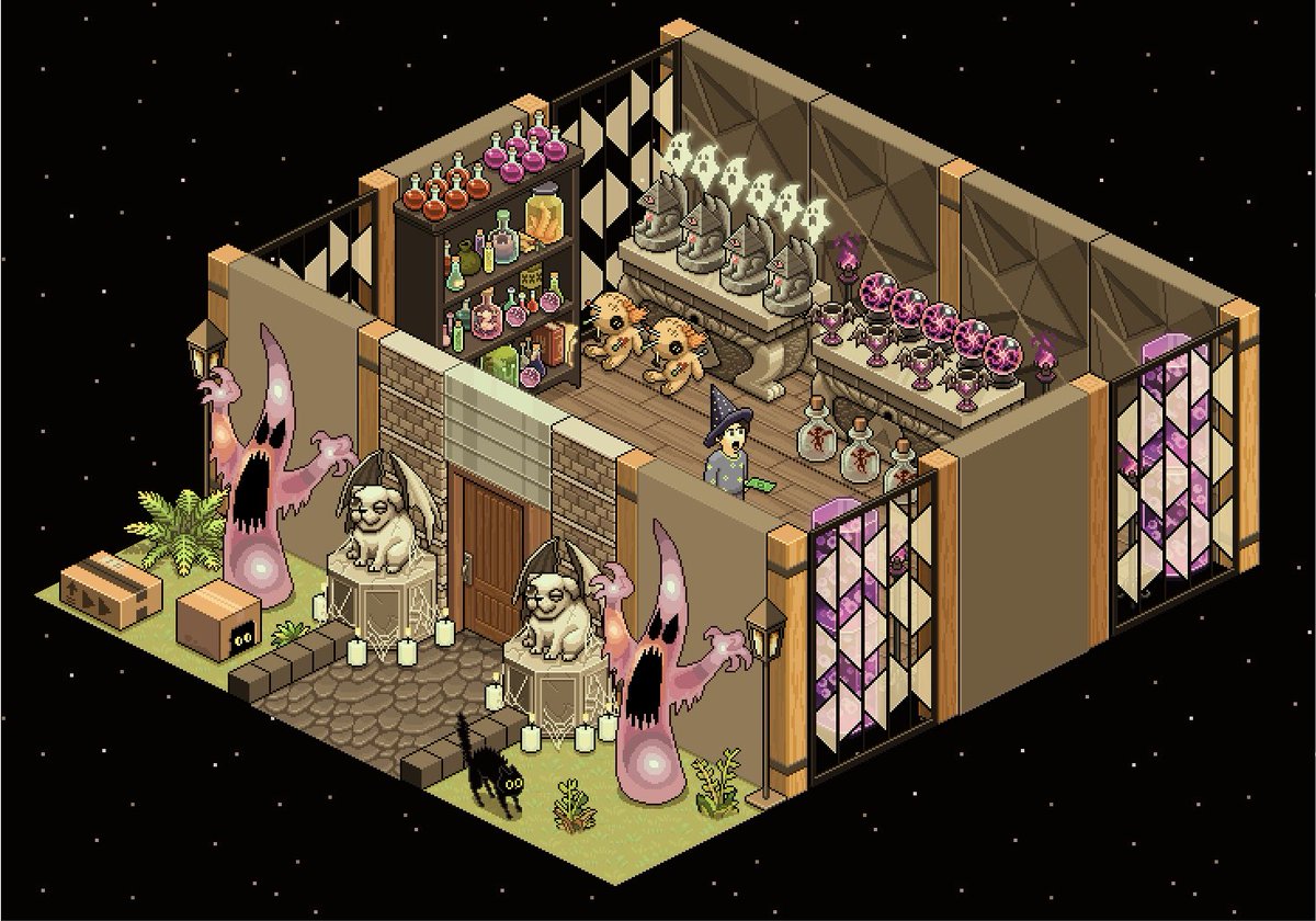 mimmyjac's tweet photo. My creepy shop
IGN: MimmyJac
@Outerminds 
#TuberSimulator
#ShareMyTuberRoom https://t.co/k8cczBKtsg