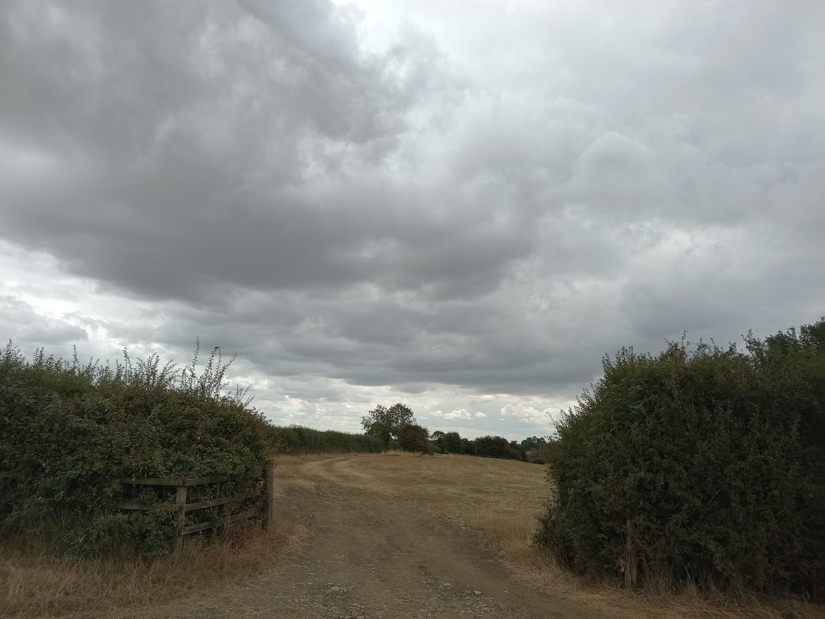 phil0073's tweet photo. #Banscroft, #FaxtonFields,#Northamptonshire.
#PhilOnaBike #FridayFields #FootpathFriday #clouds https://t.co/thkGwCjHA9